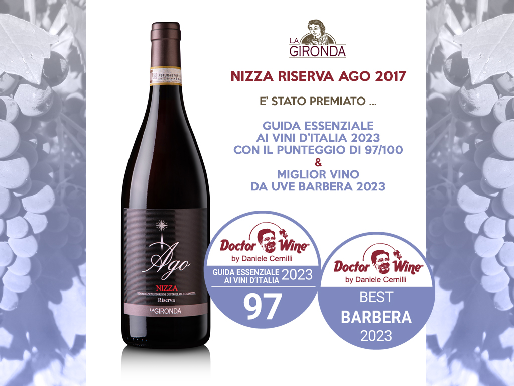 Doctor Wine 2023 - Nizza Riserva AGO 2017